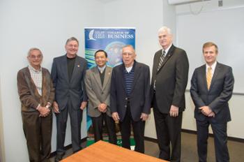 College of Business Holds Luncheon Honoring Regents Professor Award Recipients