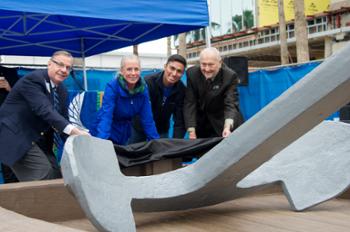 Island University Celebrates ‘Return of the Anchor’ to Campus during Homecoming