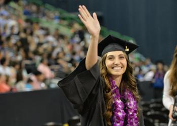 Island University Graduates Receive Diplomas at Spring Commencement