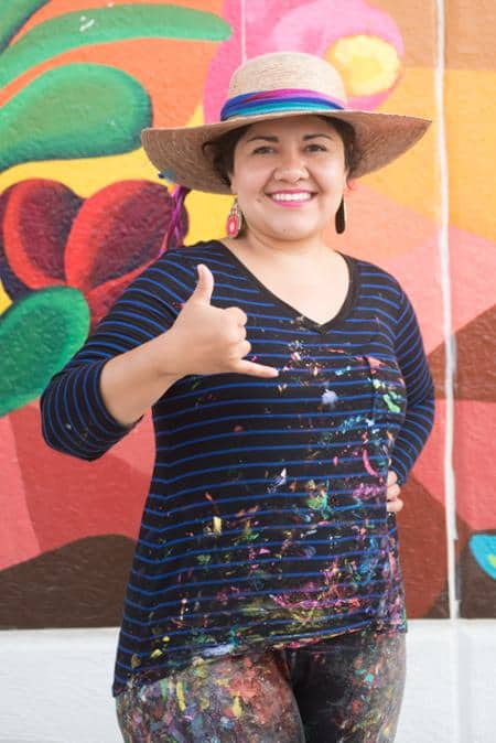 Islander Alumna Chosen to Display Mural in Downtown Corpus Christi