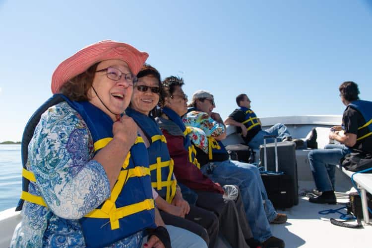 Island University Honors Dean Emerita at Alumni Shrimp Boil