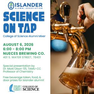 Flyer for Science on Tap 2026